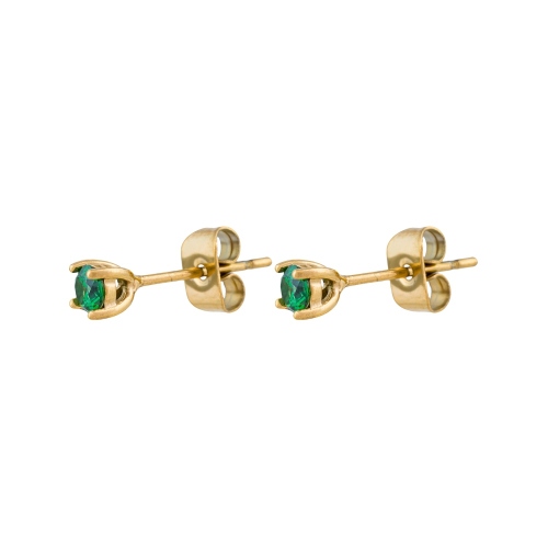 Фото Пусеты GREEN Art Deco Fiore Luna AE03187-8 G/G