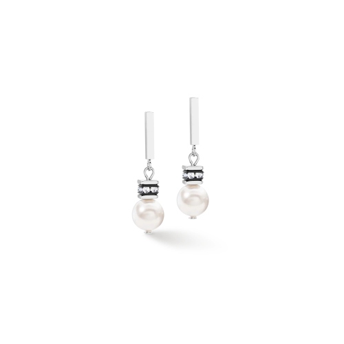 Фото Серьги White-Silver Coeur de Lion 4081/21-1417