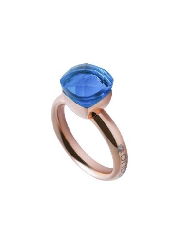 Фото Кольцо Firenze sapphire 18 мм Qudo 611725 BL/RG
