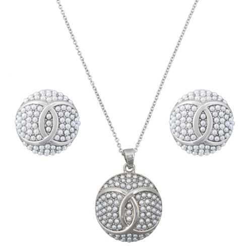 Комплект колье+серьги Fiore Luna SG208408E-002 S